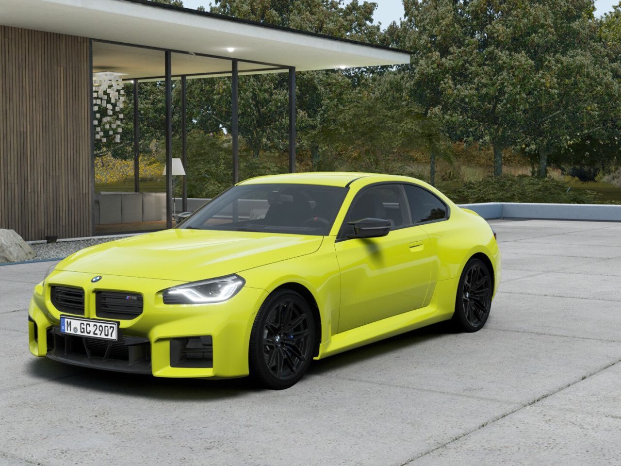 BMW M2 2025 г. Жёлтый, пробег 13361 км