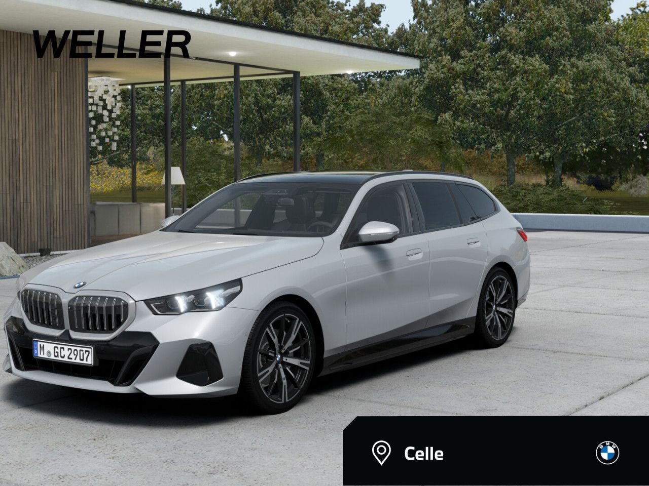 BMW 540 2026 г. Серый, пробег 26411 км