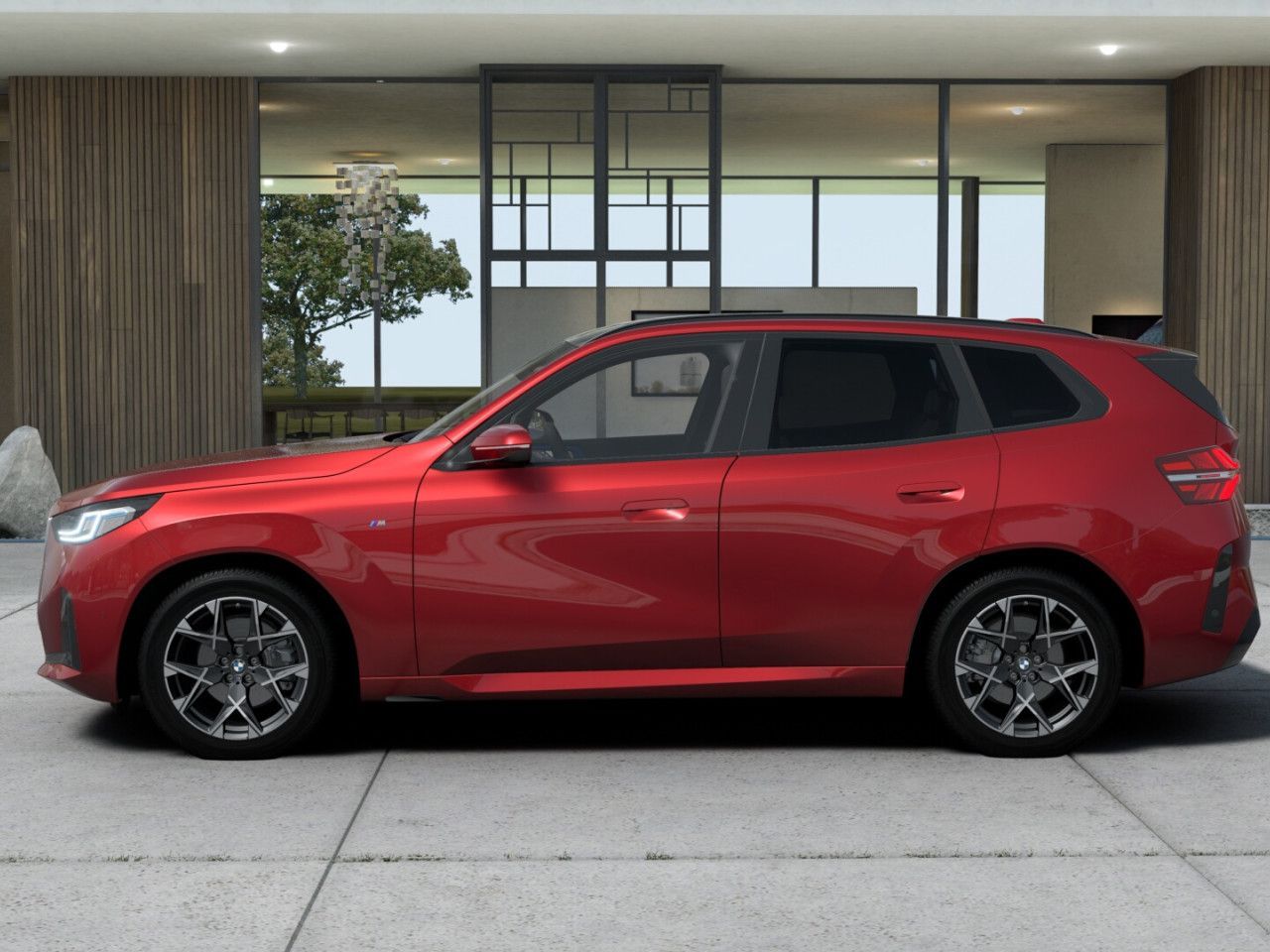 BMW X3 2025 г. Красный, пробег 14430 км