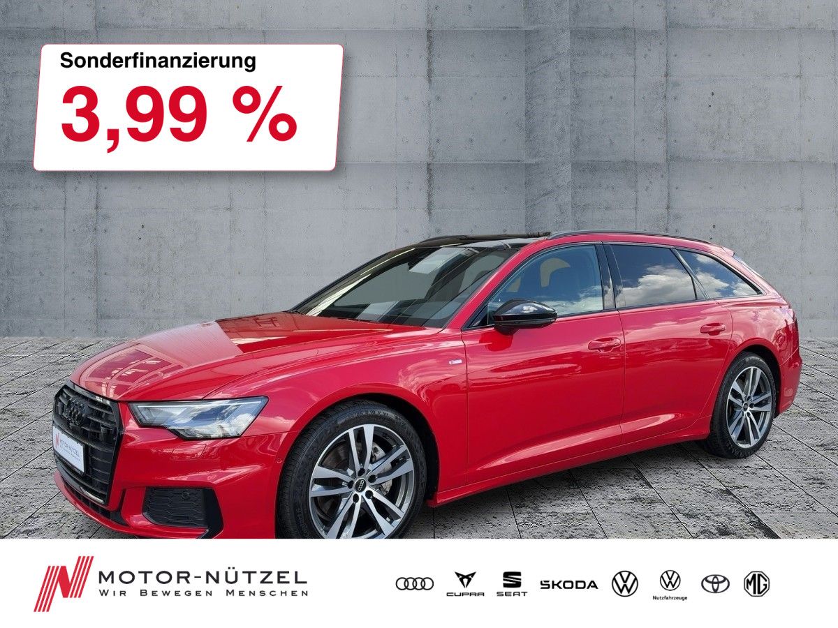 Audi A6 2023 г. Красный, пробег 38508 км