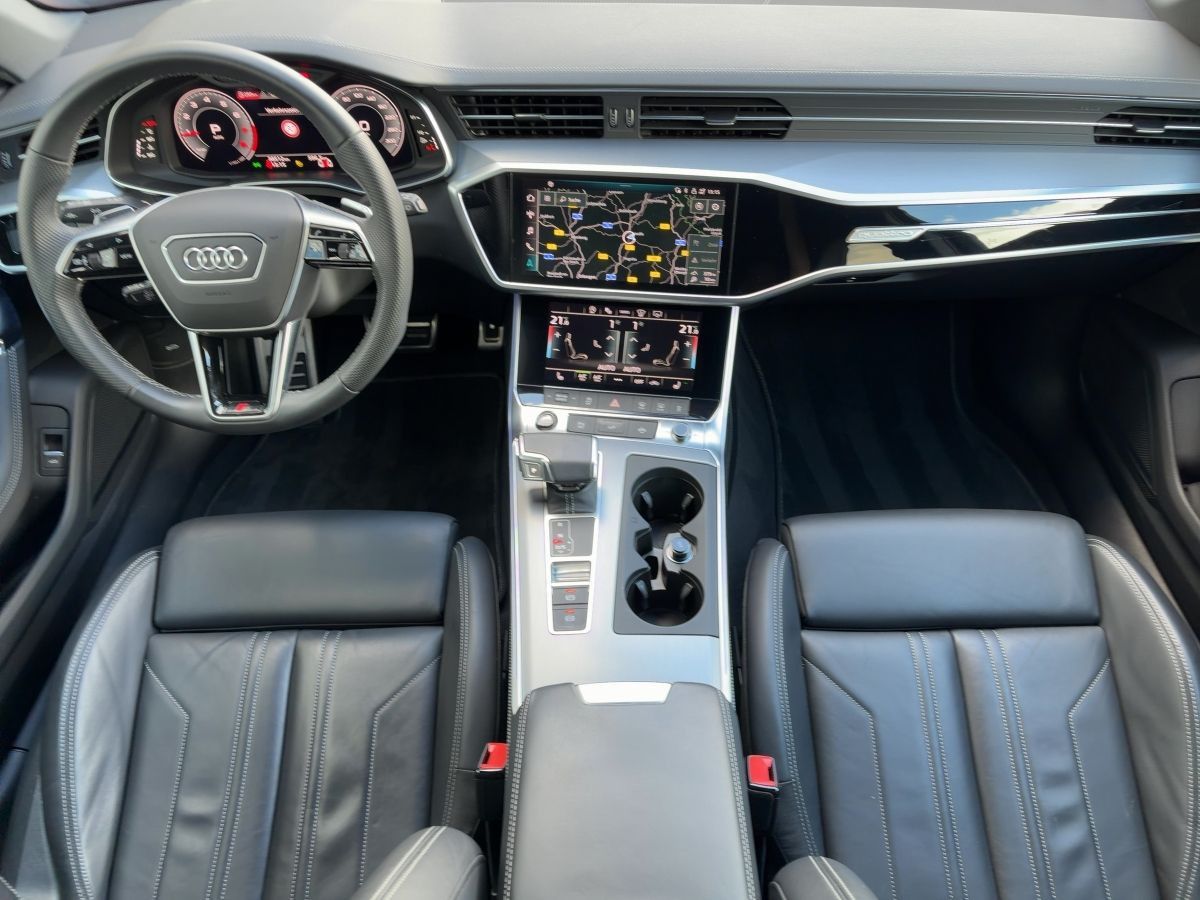 Audi A6 2023 г. Красный, пробег 38508 км