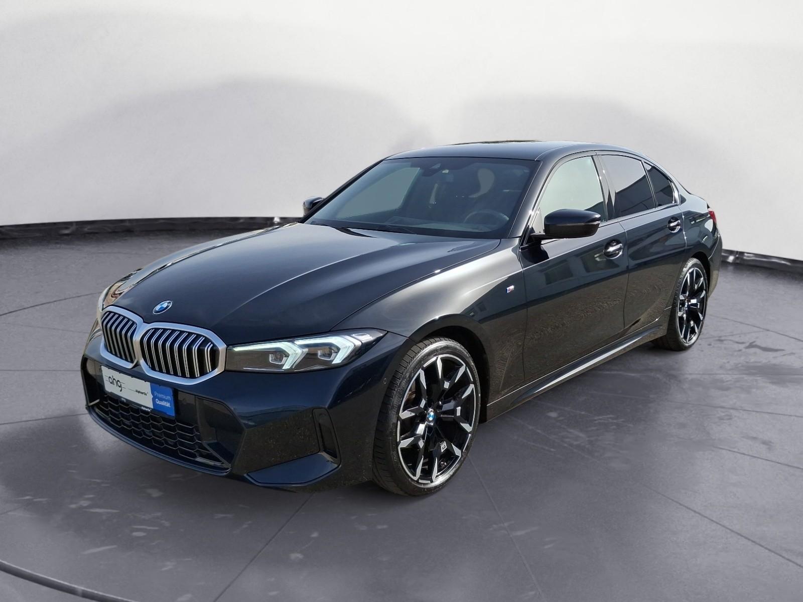 BMW 320 2025 г. Чёрный, пробег 13900 км