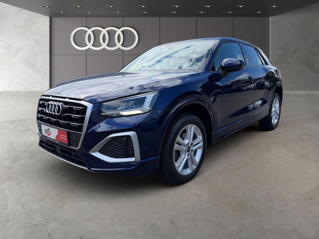 Audi Q2 2024 г. Синий, пробег 27698 км
