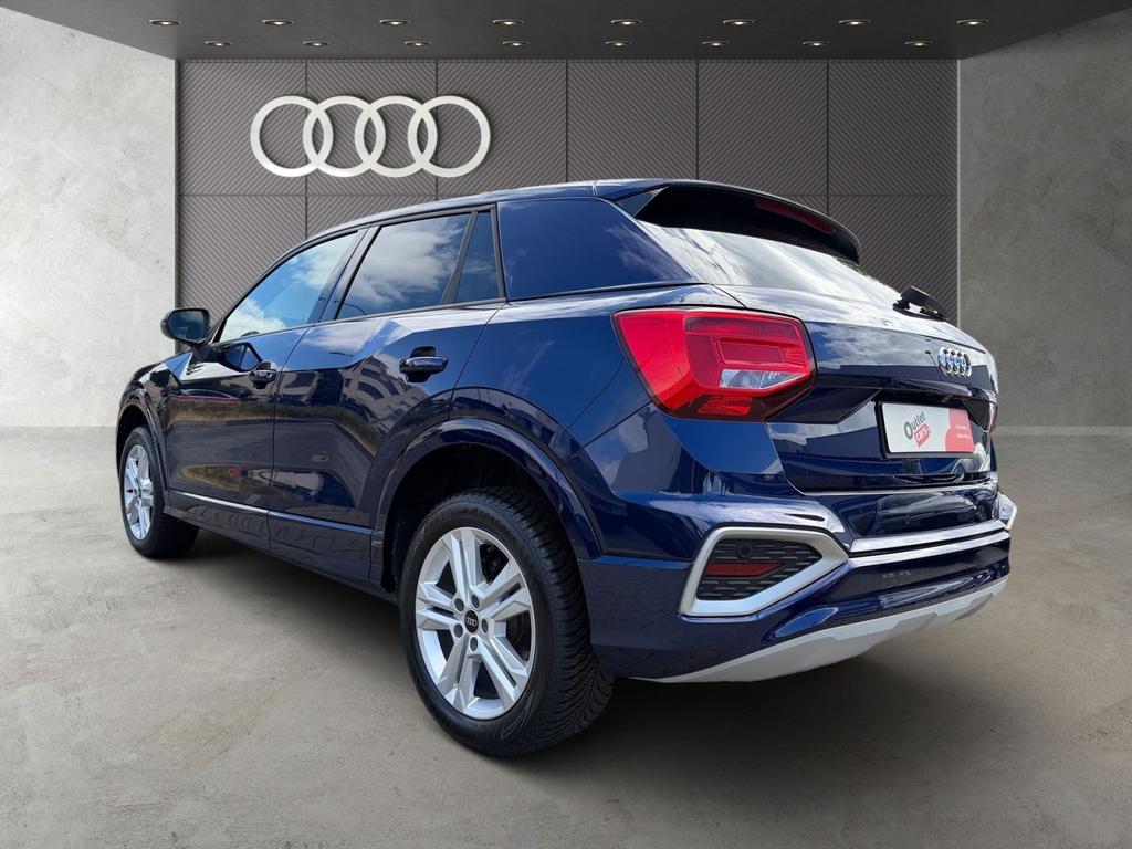 Audi Q2 2024 г. Синий, пробег 27698 км