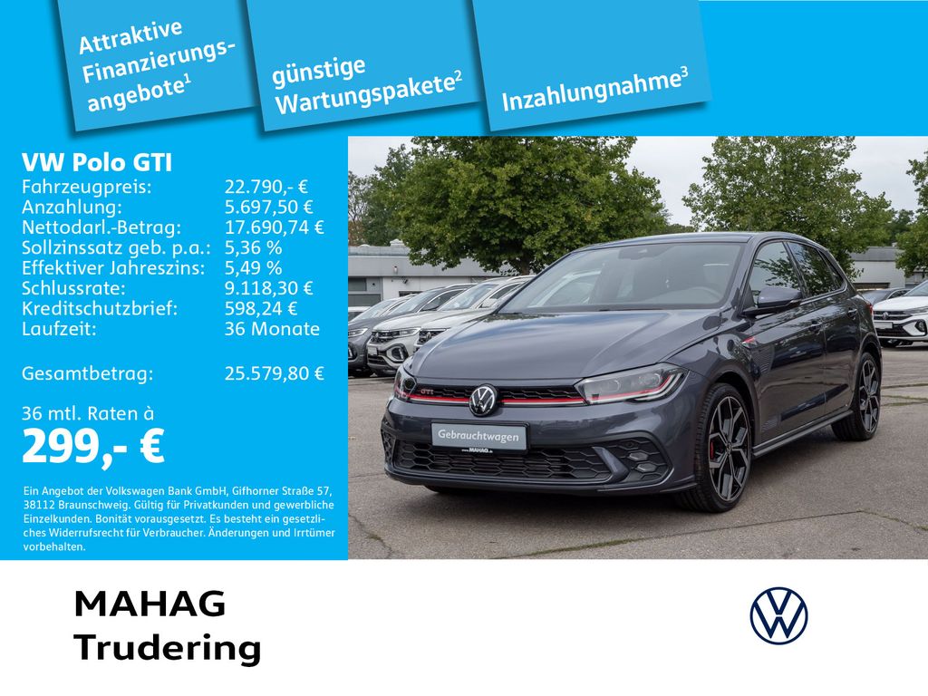Volkswagen Polo 2022 г. Серый, пробег 22258 км