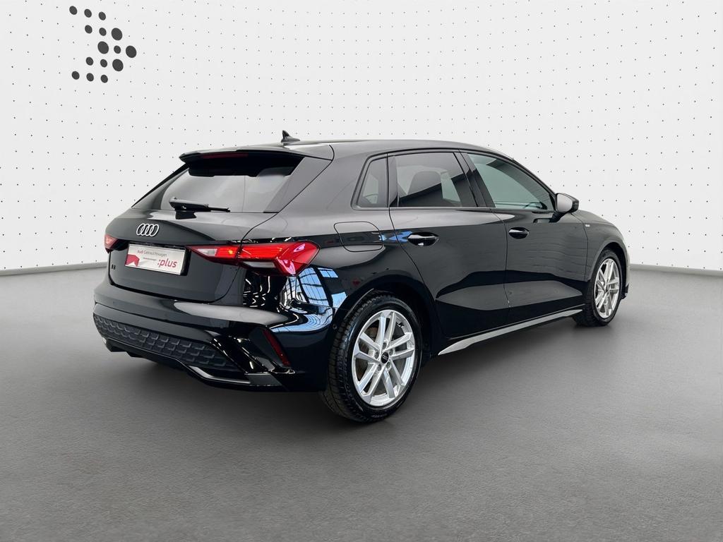Audi A3 2025 г. Чёрный, пробег 25236 км
