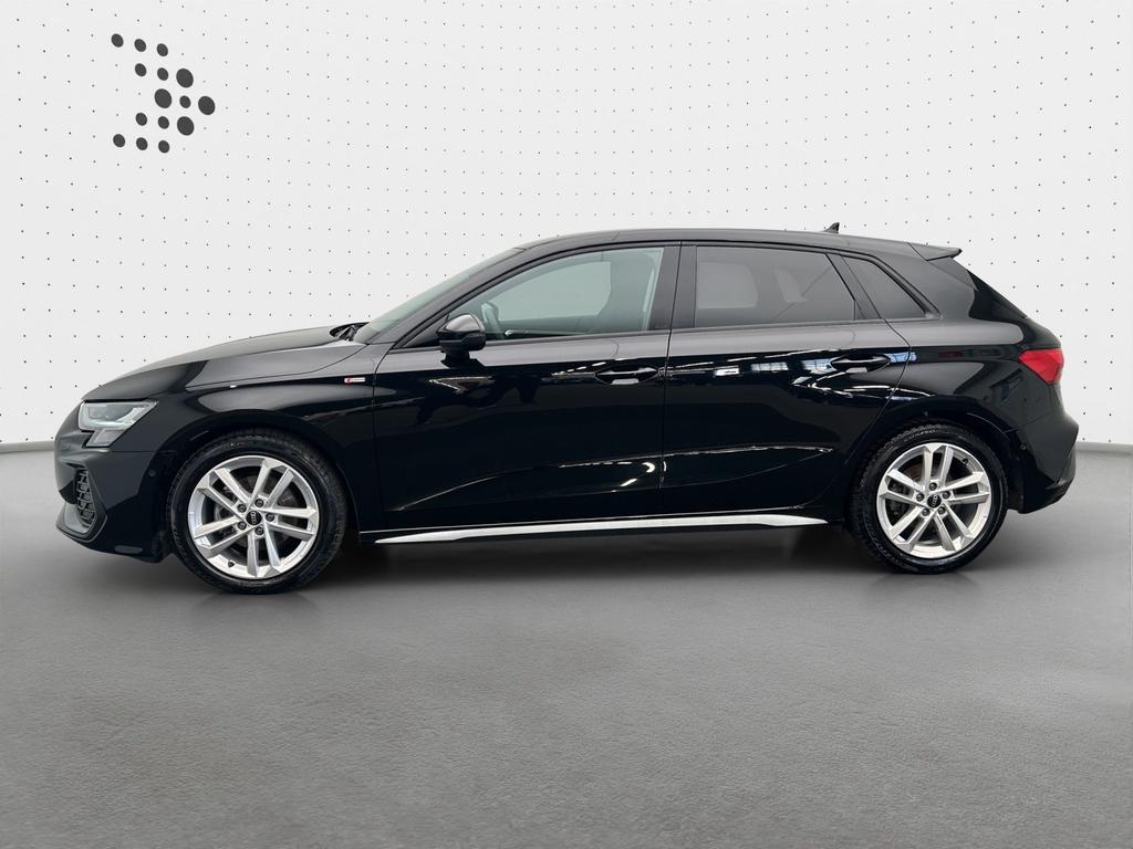 Audi A3 2025 г. Чёрный, пробег 25236 км