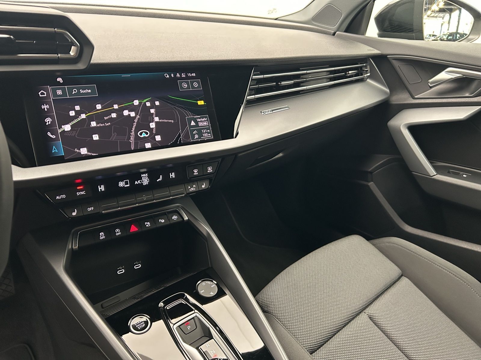 Audi A3 2025 г. Чёрный, пробег 25236 км