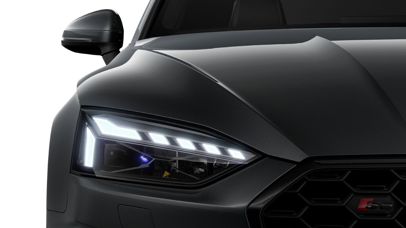 Audi S5 2023 г. Серый, пробег 54902 км