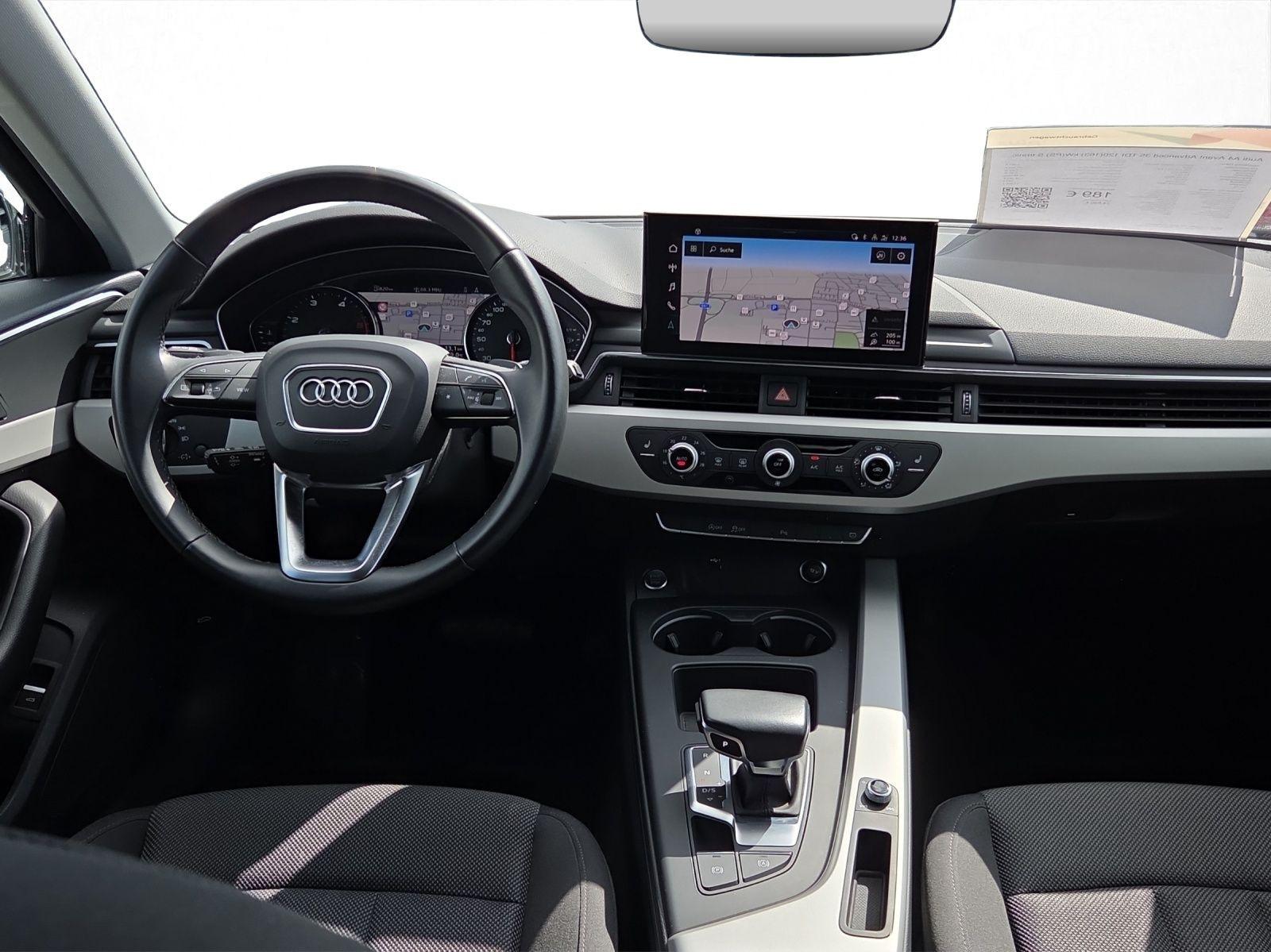 Audi A4 2023 г. Чёрный, пробег 58162 км