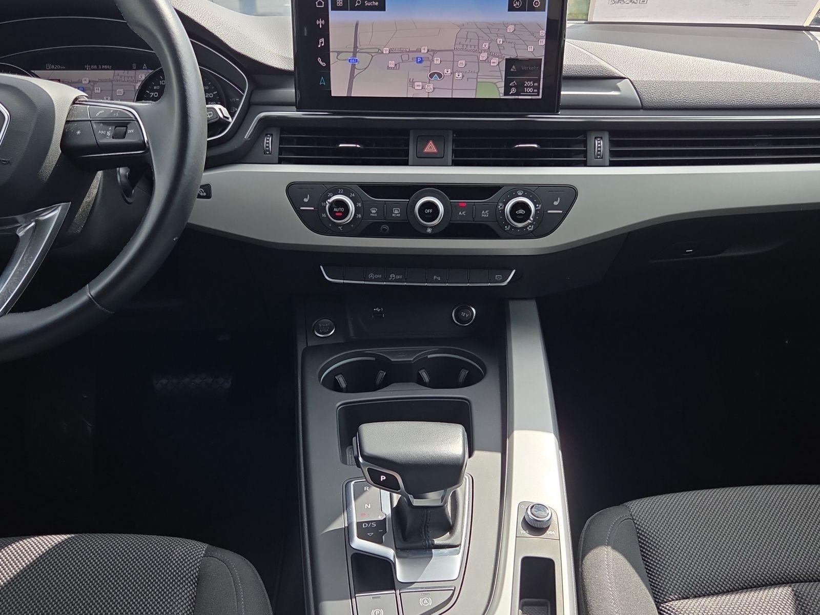 Audi A4 2023 г. Чёрный, пробег 58162 км