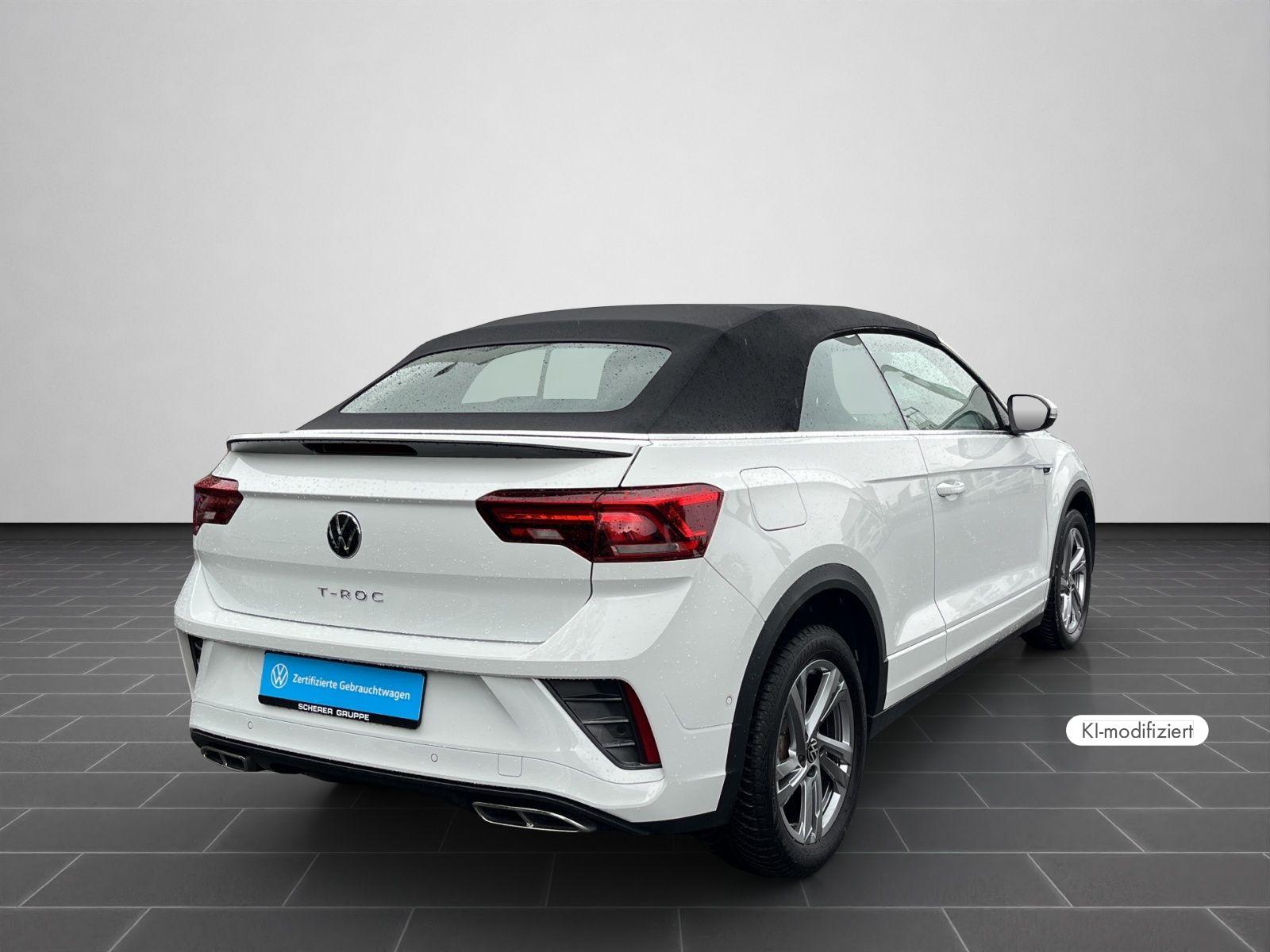 Volkswagen T-Roc 2022 г. Белый, пробег 28458 км