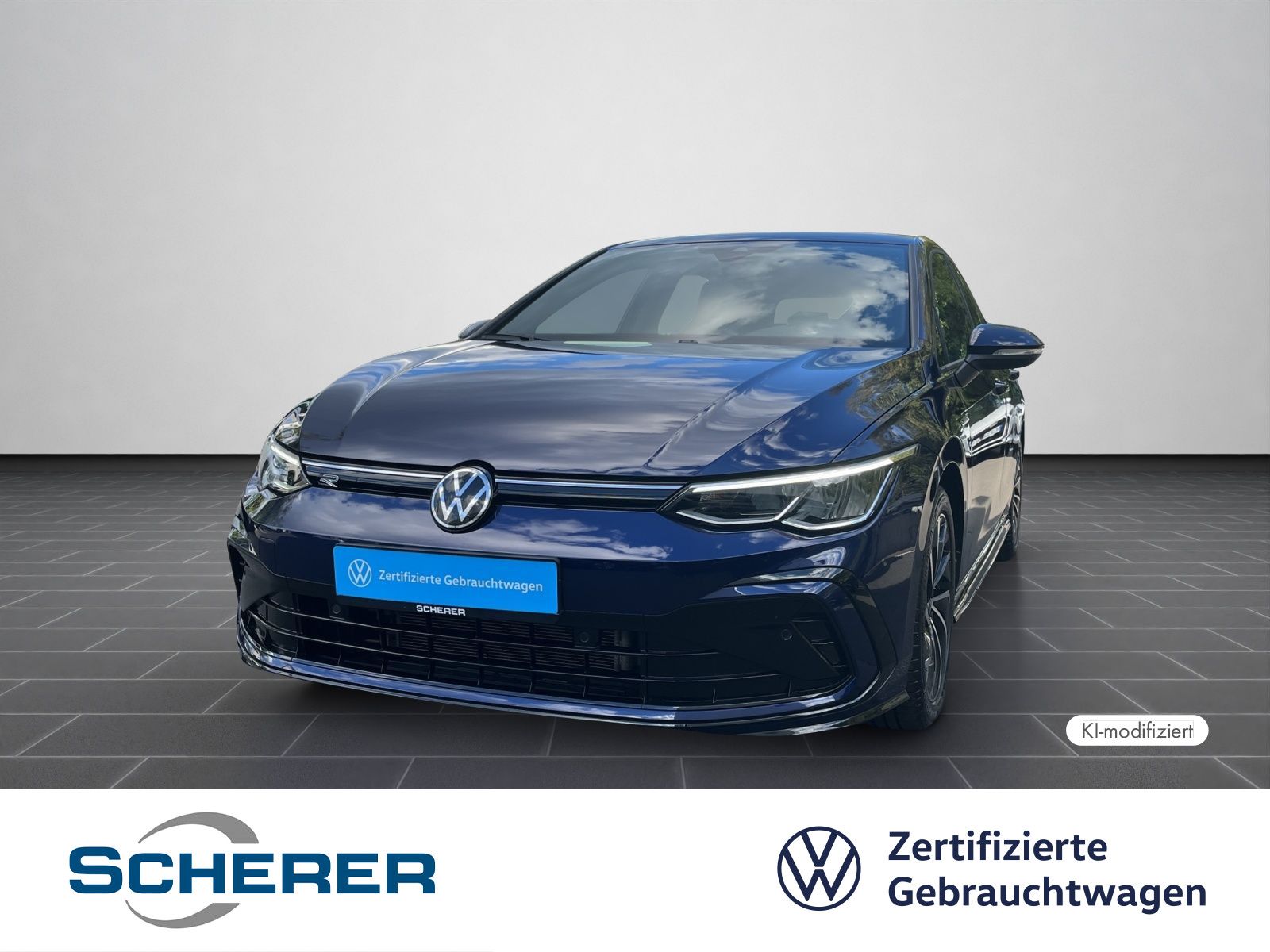 Volkswagen Golf 2024 г. Синий, пробег 19161 км