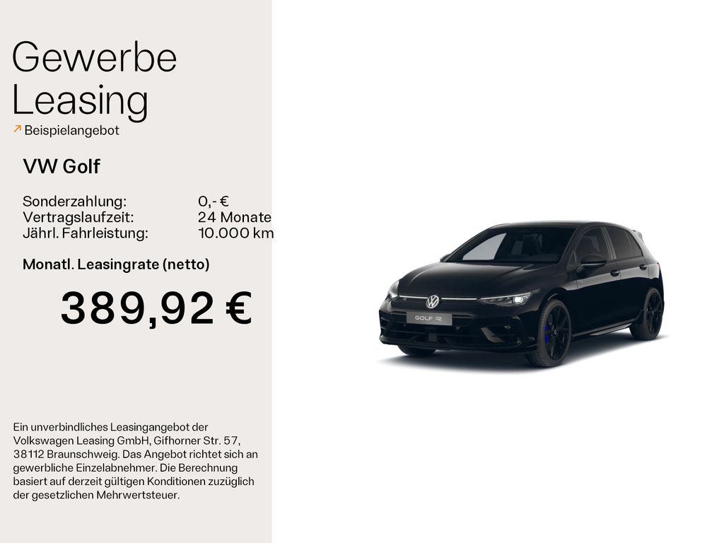 Volkswagen Golf 2025 г. Чёрный, пробег 7975 км