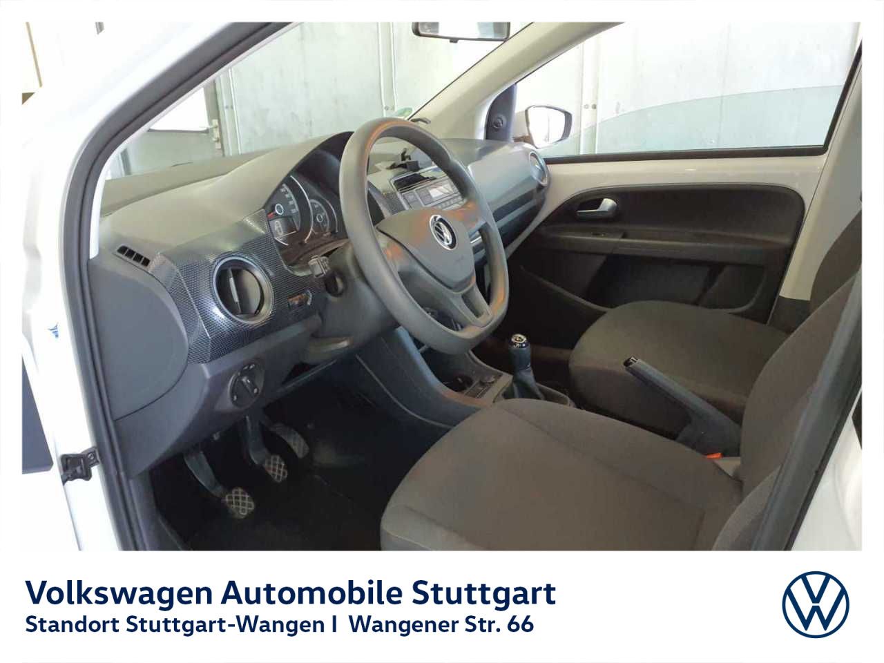 Volkswagen up! 2021 г. Белый, пробег 19701 км