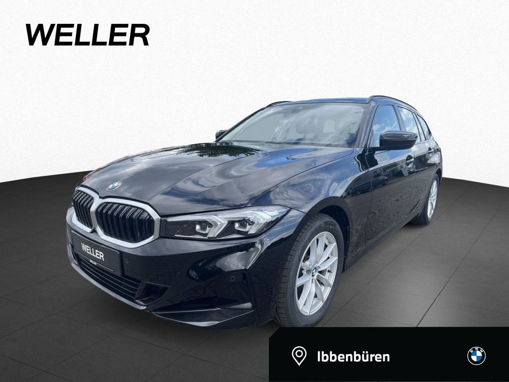 BMW 318 2023 г. Чёрный, пробег 33435 км