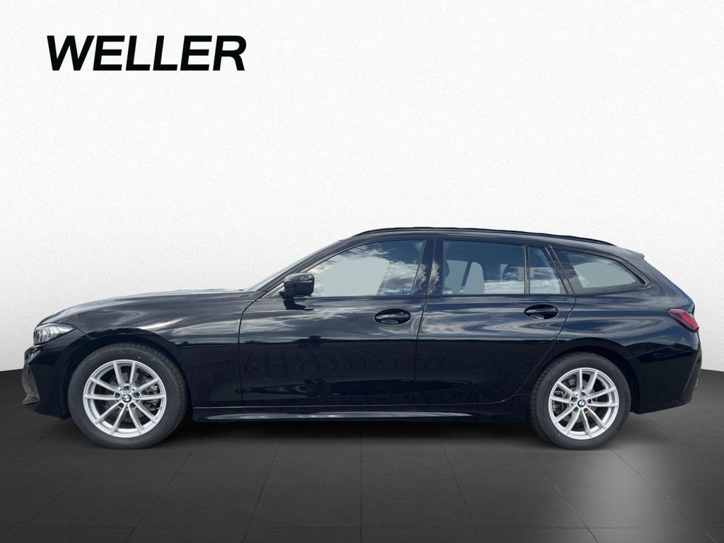 BMW 318 2023 г. Чёрный, пробег 33435 км