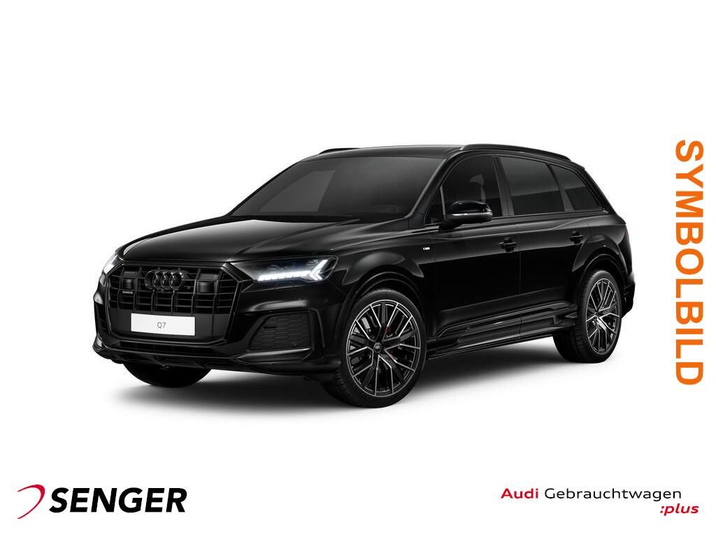 Audi Q7 2023 г. Чёрный, пробег 40566 км
