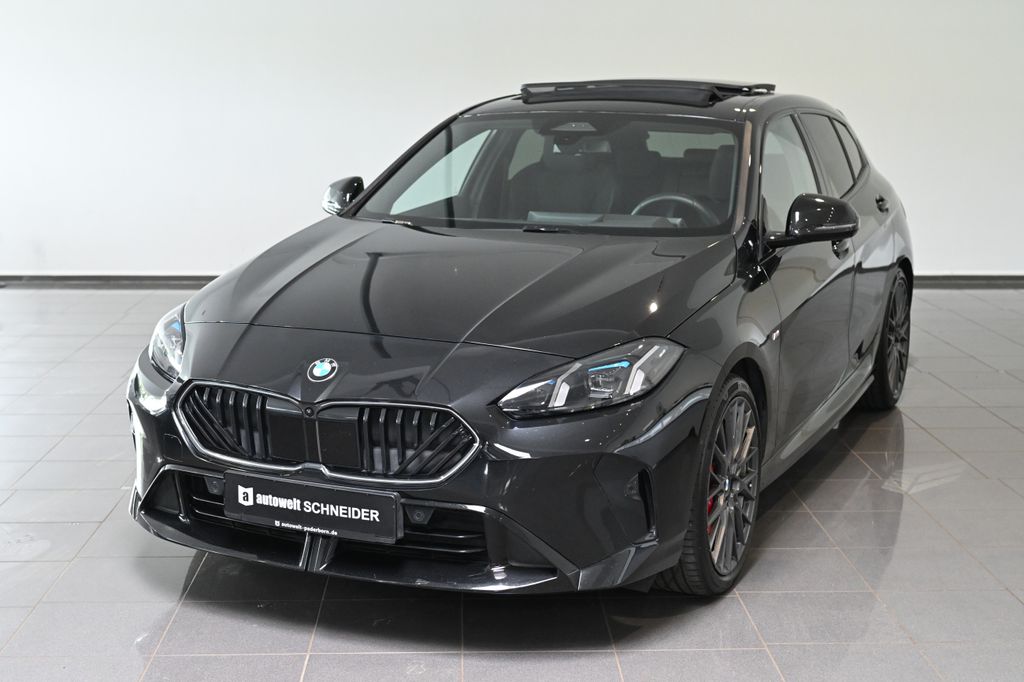 BMW 120 2025 г. Чёрный, пробег 52497 км