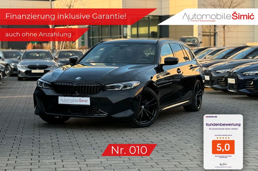 BMW 320 2024 г. Чёрный, пробег 29800 км