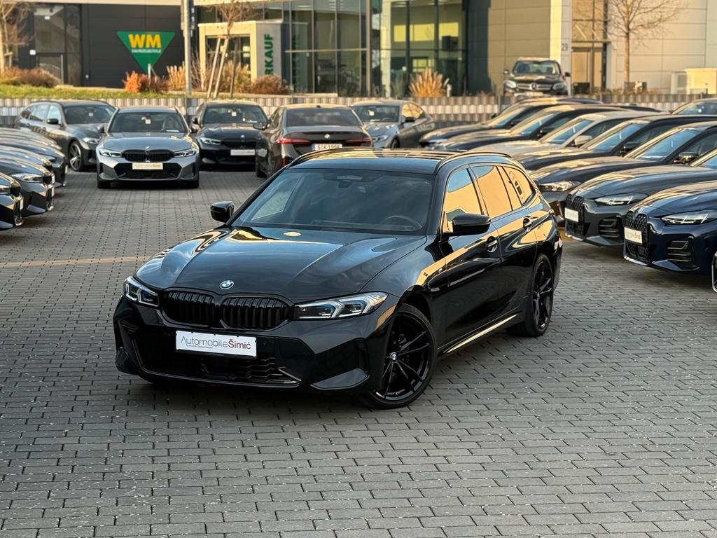 BMW 320 2024 г. Чёрный, пробег 29800 км