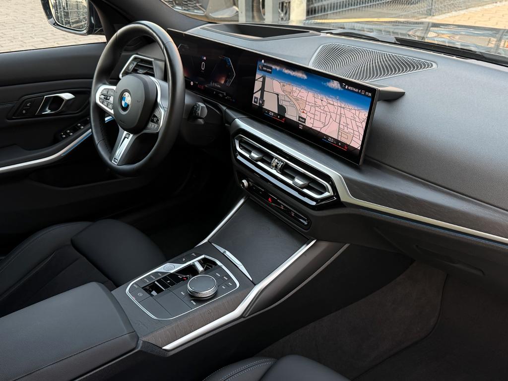 BMW 320 2024 г. Чёрный, пробег 29800 км