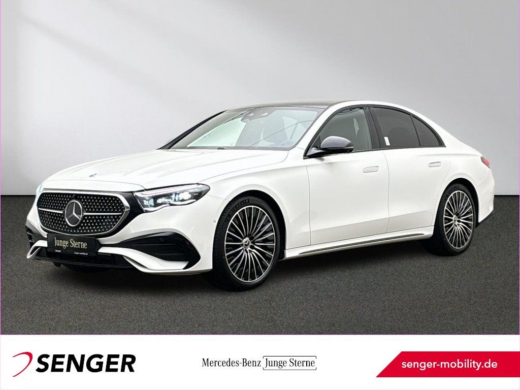 Mercedes-Benz E 220 2025 г. Белый, пробег 24289 км