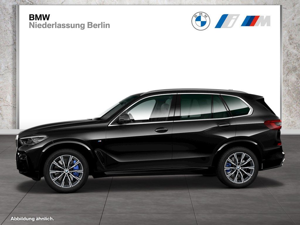 BMW X5 2023 г. Чёрный, пробег 37343 км