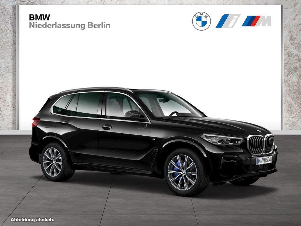 BMW X5 2023 г. Чёрный, пробег 37343 км