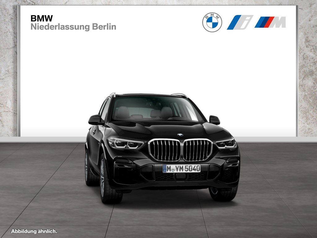 BMW X5 2023 г. Чёрный, пробег 37343 км