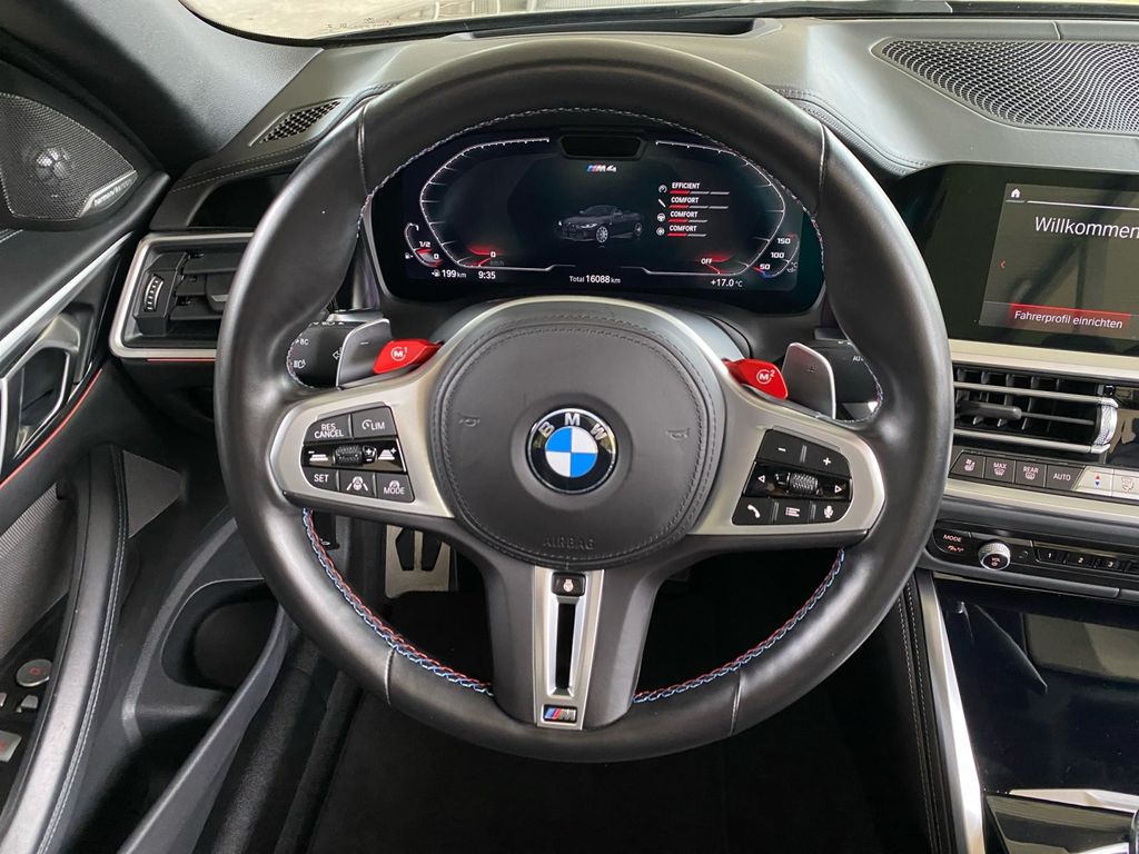 BMW M4 2023 г. Чёрный, пробег 16087 км