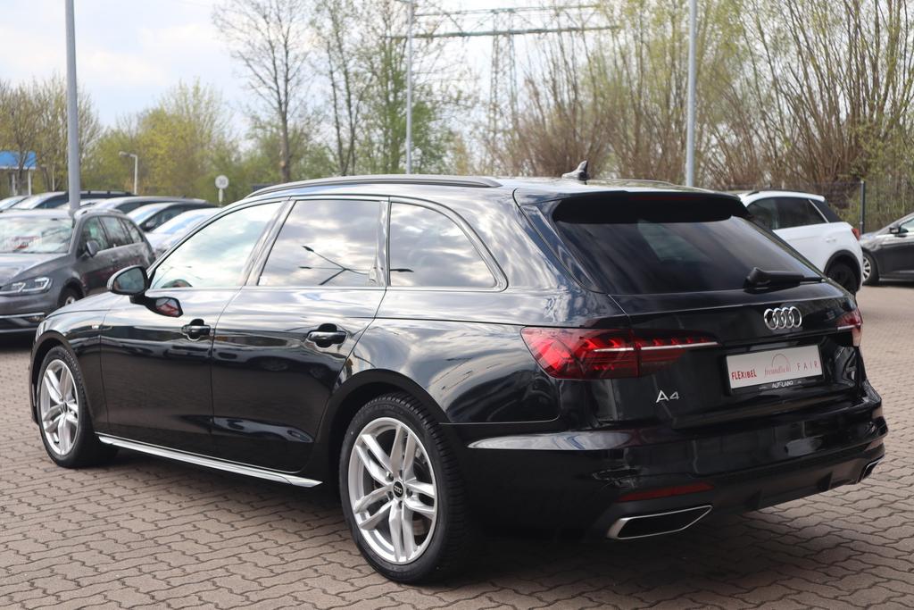 Audi A4 2023 г. Чёрный, пробег 38944 км