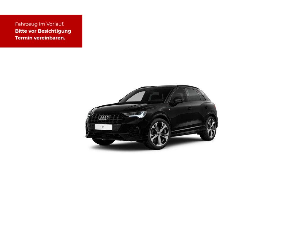 Audi Q3 2022 г. Чёрный, пробег 40400 км