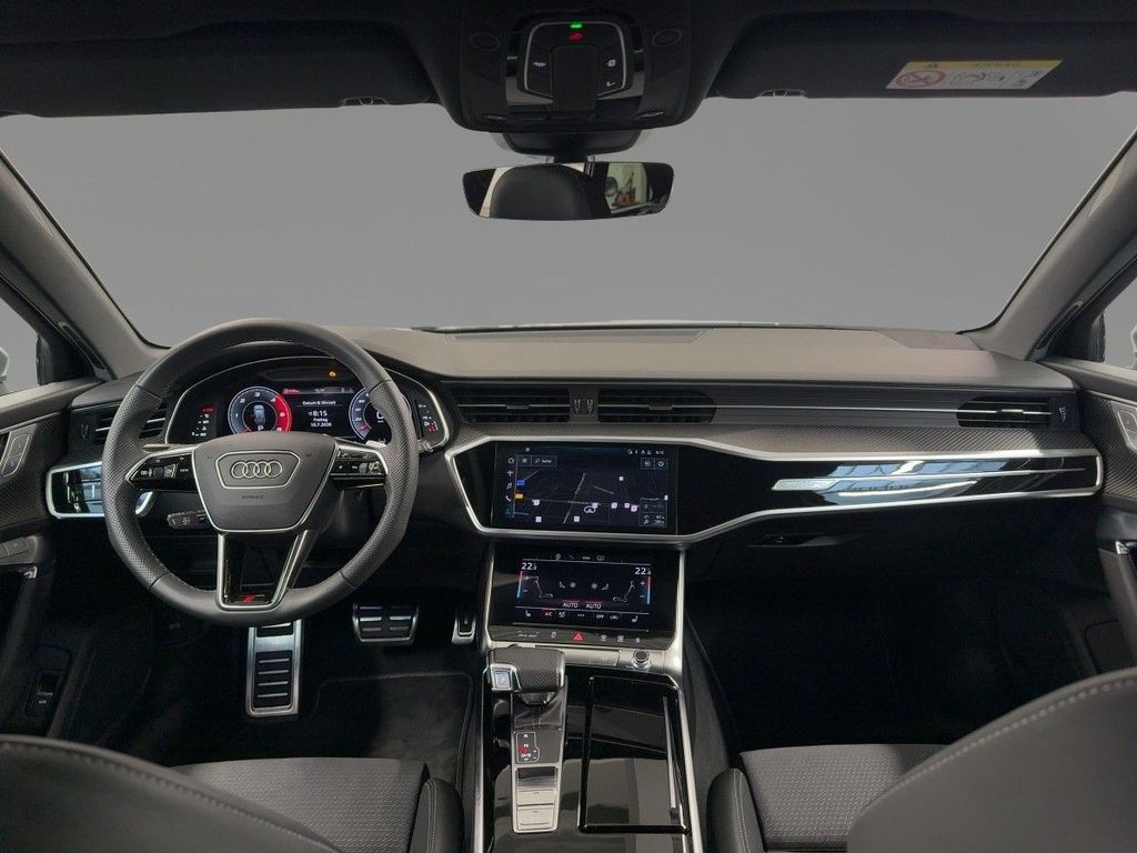 Audi A6 2023 г. Чёрный, пробег 44769 км