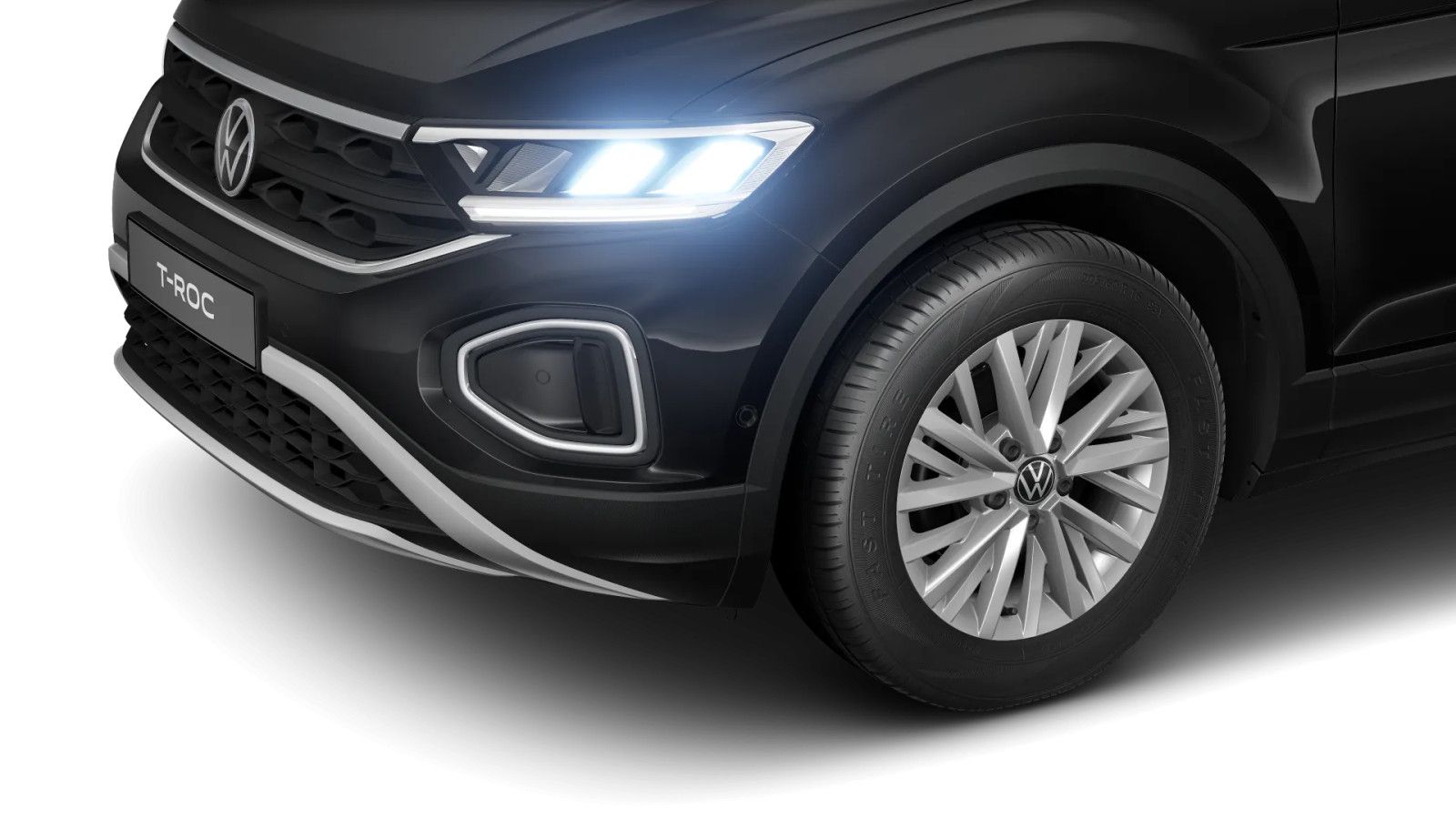 Volkswagen T-Roc 2025 г. Чёрный, пробег 23900 км
