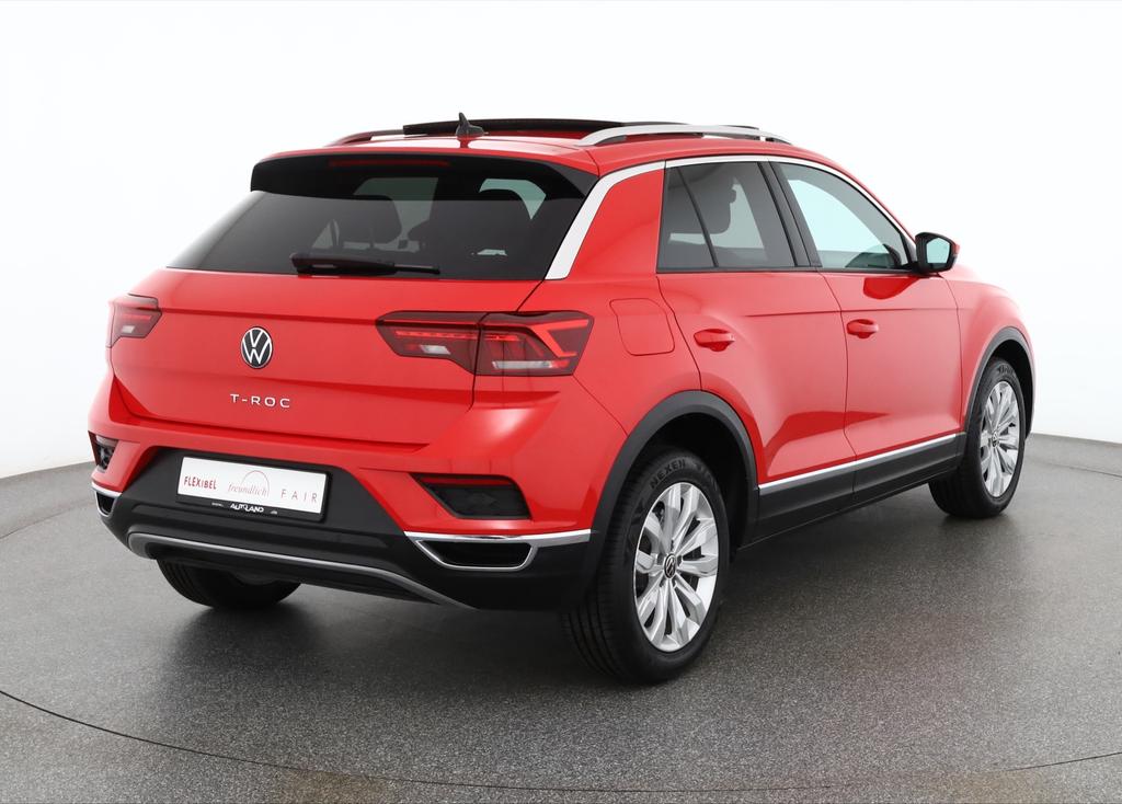 Volkswagen T-Roc 2021 г. Красный, пробег 32909 км