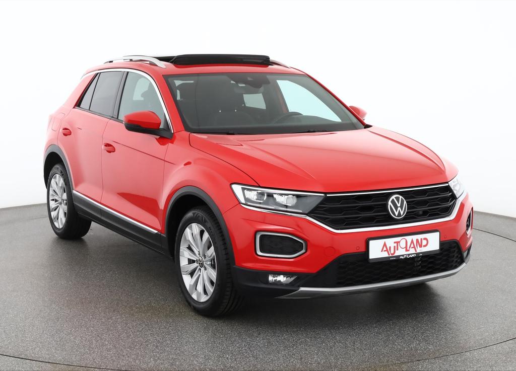 Volkswagen T-Roc 2021 г. Красный, пробег 32909 км