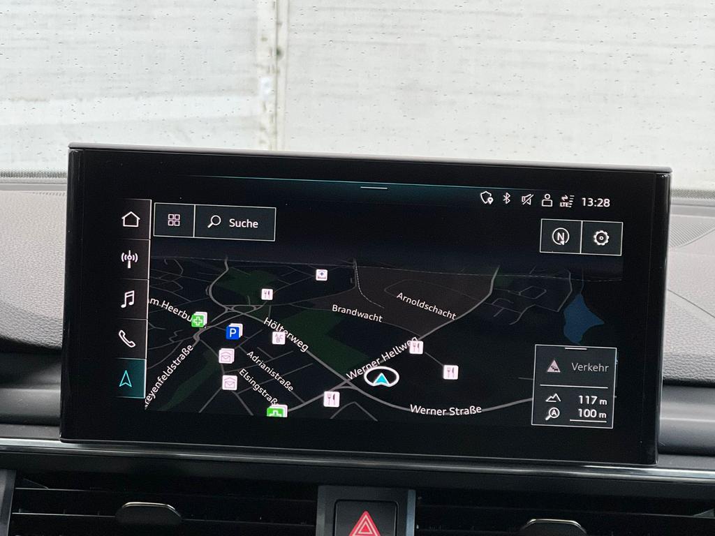 Audi A4 2021 г. Чёрный, пробег 54405 км