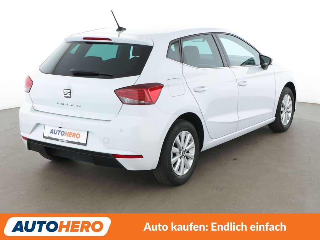 SEAT Ibiza 2021 г. Белый, пробег 29408 км