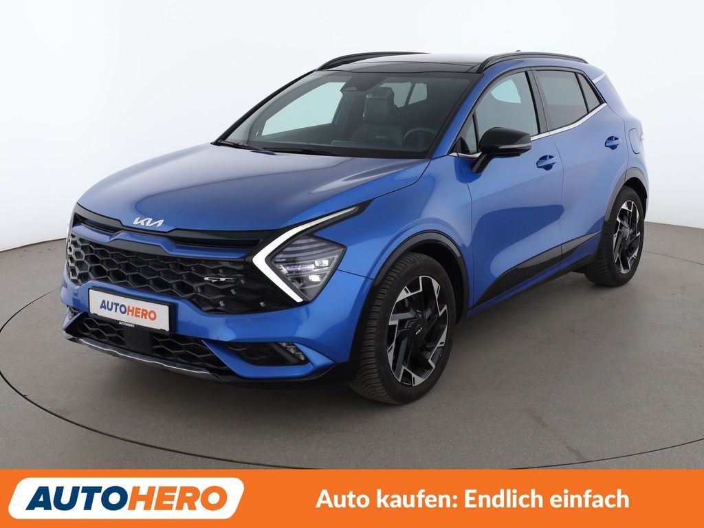 Kia Sportage 2022 г. Синий, пробег 58342 км