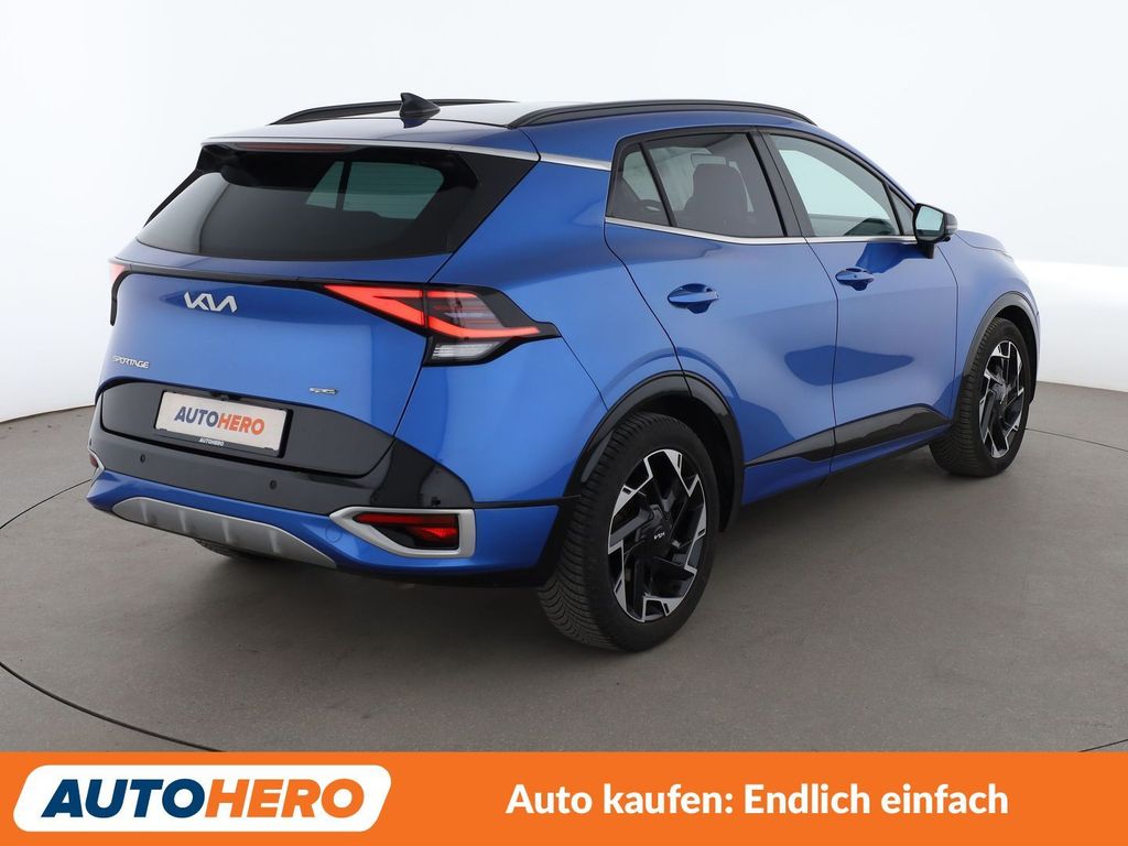 Kia Sportage 2022 г. Синий, пробег 58342 км