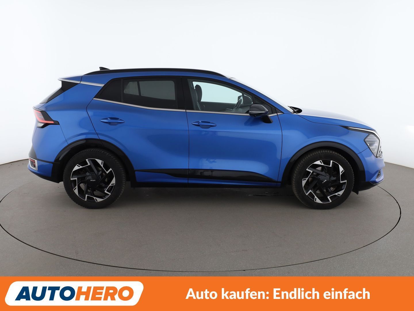 Kia Sportage 2022 г. Синий, пробег 58342 км