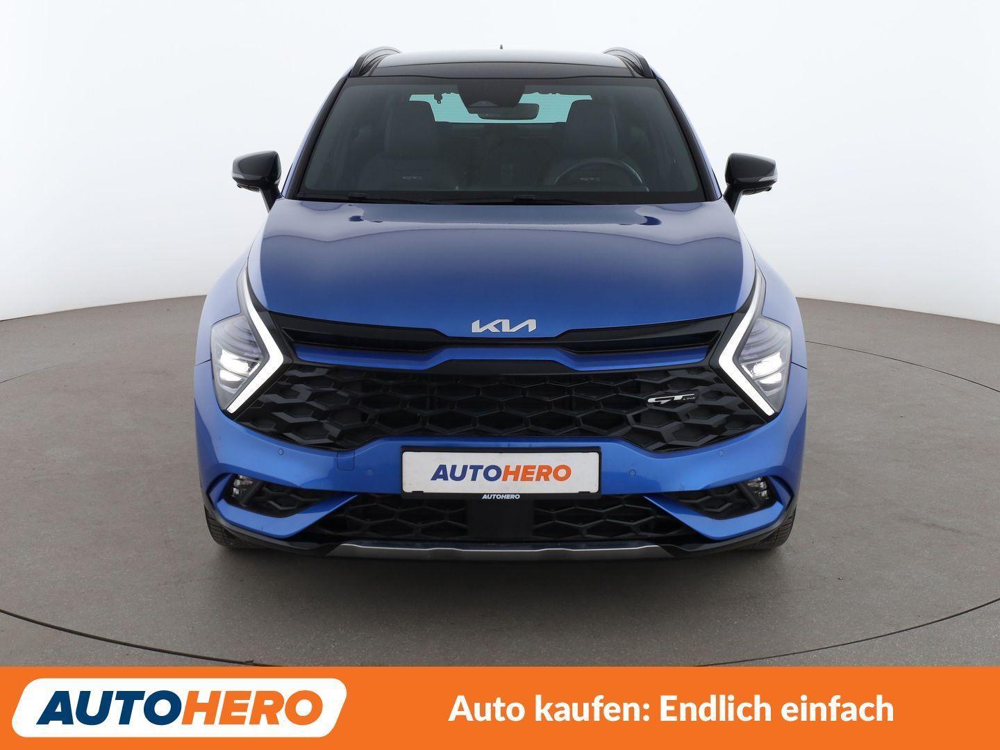 Kia Sportage 2022 г. Синий, пробег 58342 км