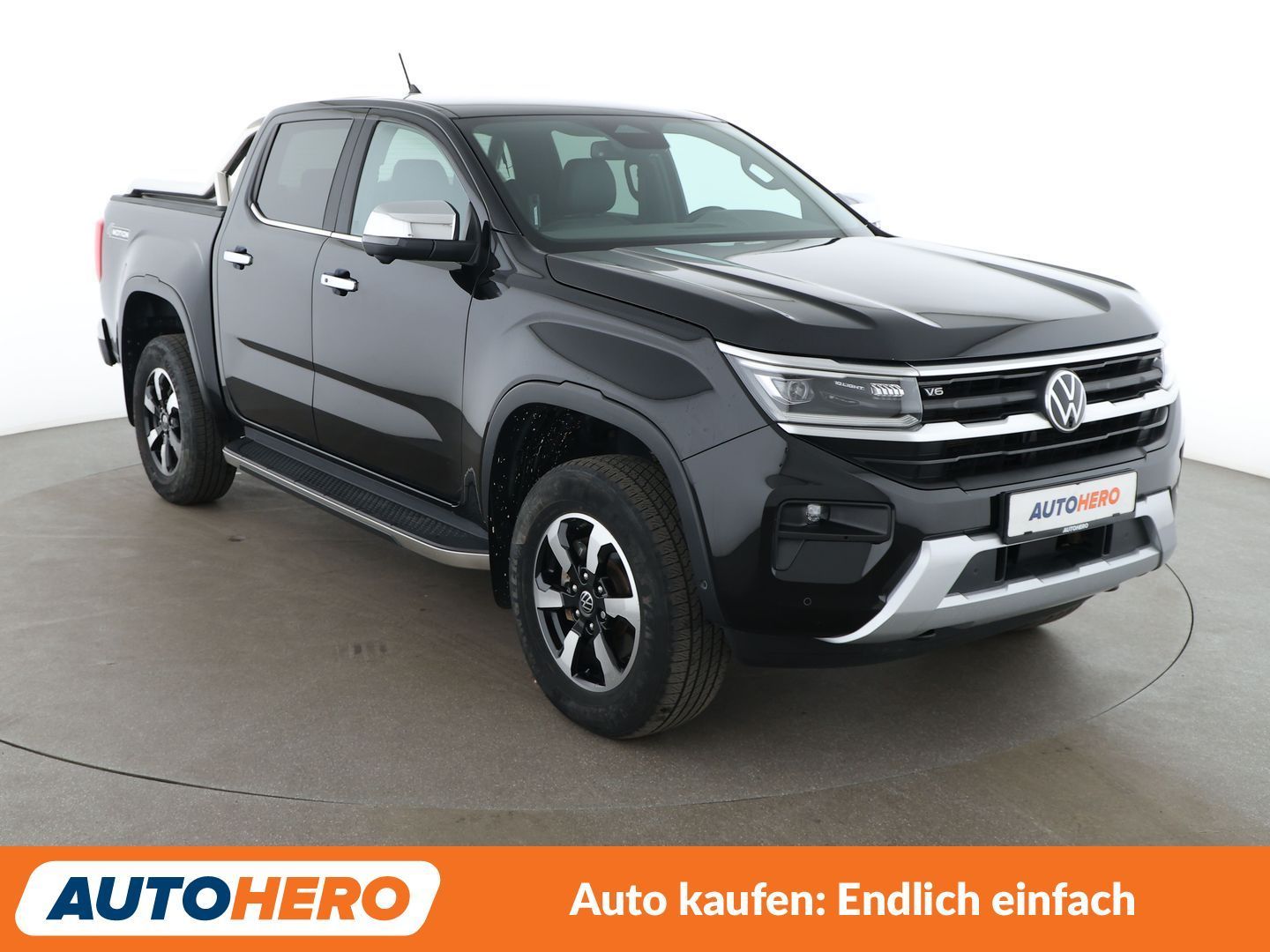 Volkswagen Amarok 2024 г. Чёрный, пробег 35248 км