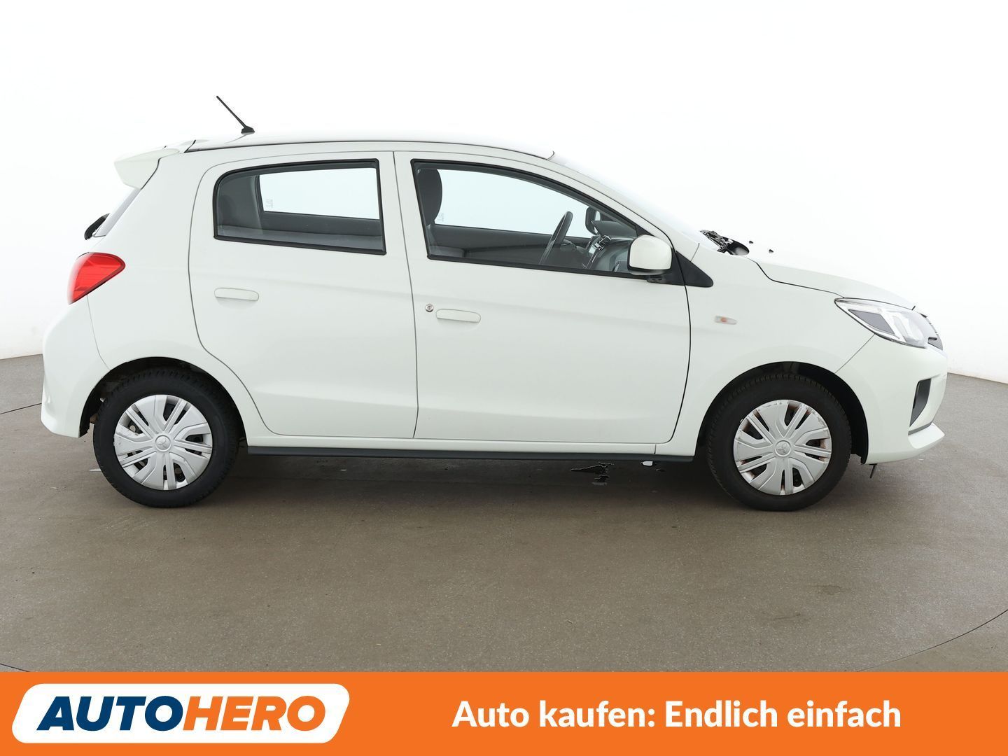 Mitsubishi Space Star 2021 г. Белый, пробег 57904 км