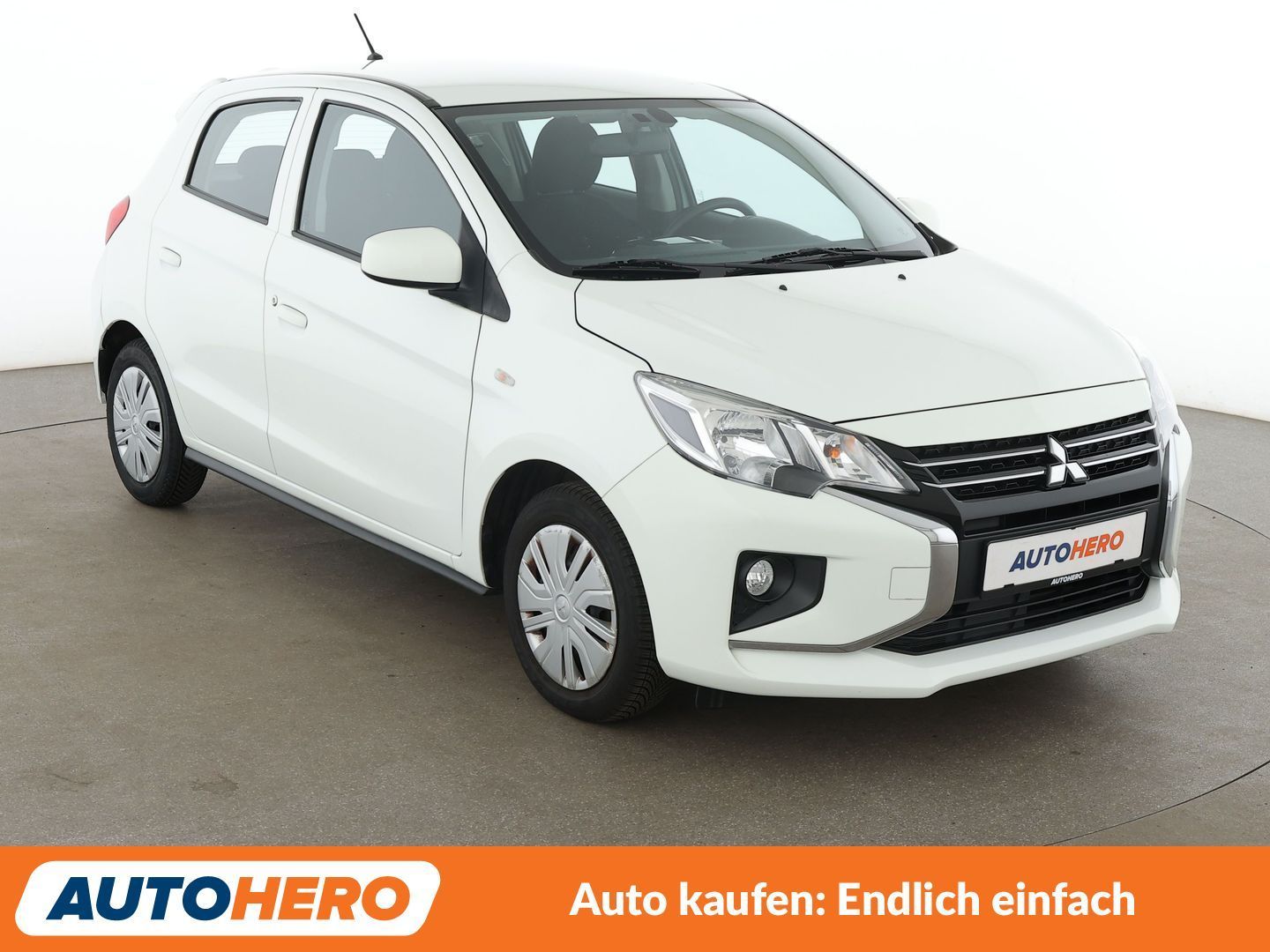 Mitsubishi Space Star 2021 г. Белый, пробег 57904 км