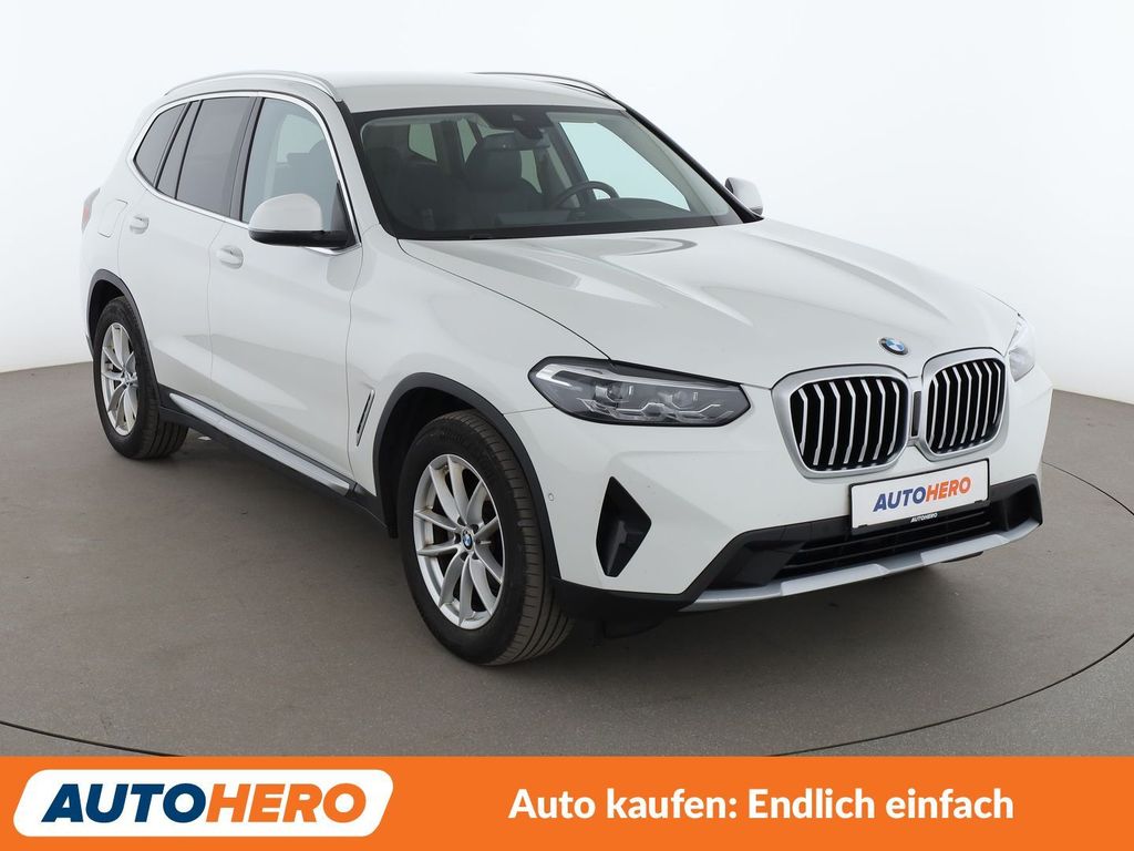 BMW X3 2023 г. Белый, пробег 47077 км