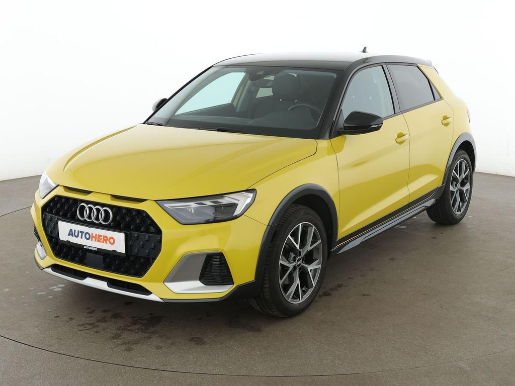 Audi A1 2022 г. Жёлтый, пробег 34818 км