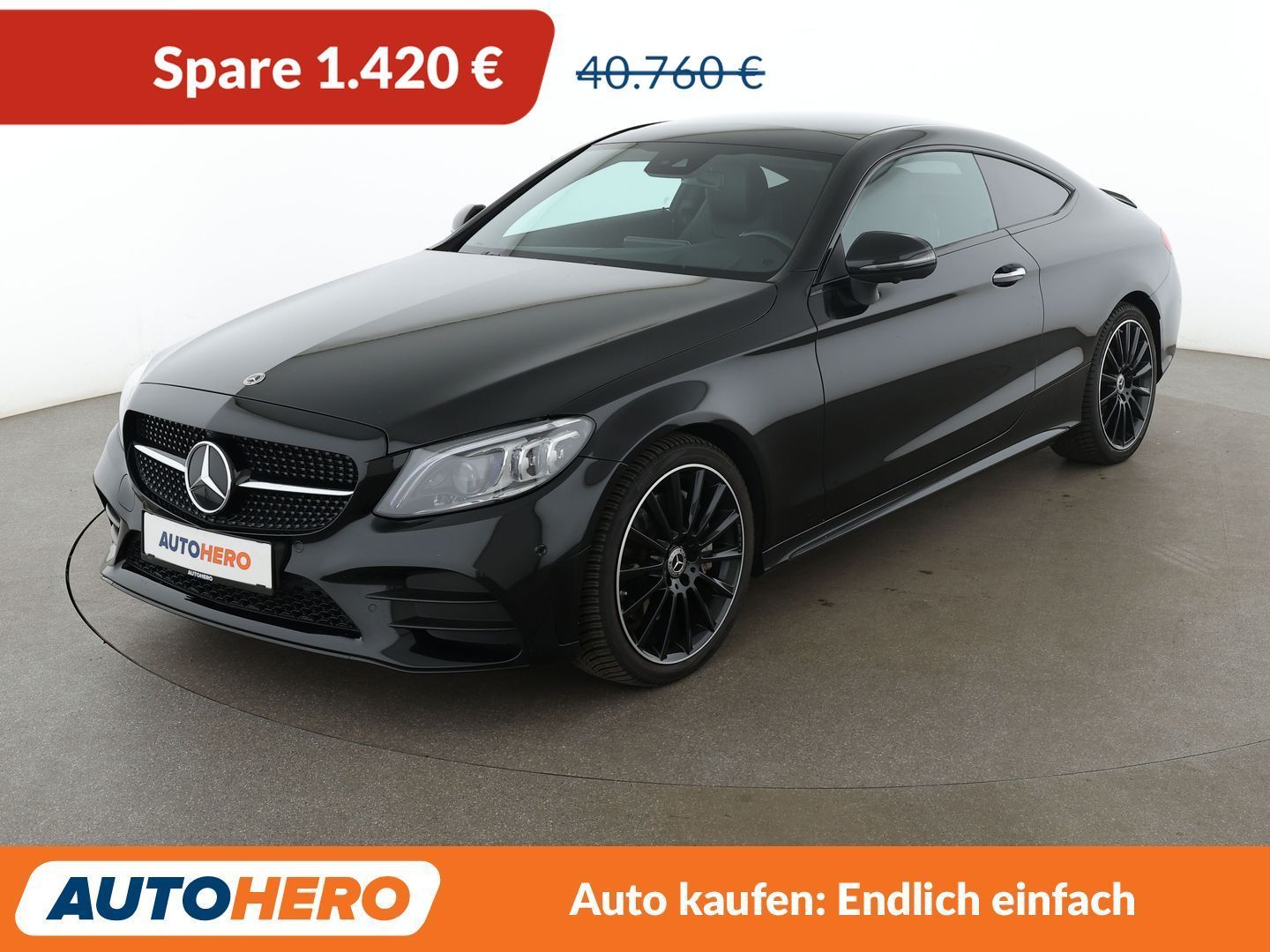 Mercedes-Benz C 300 2023 г. Чёрный, пробег 31830 км