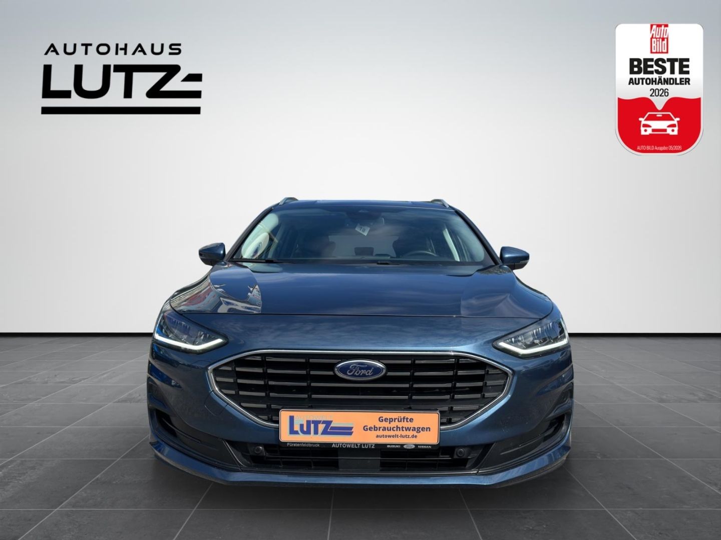 Ford Focus 2022 г. Синий, пробег 47900 км